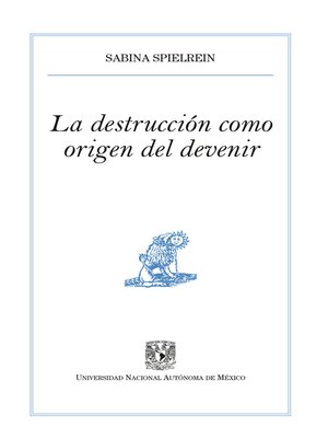 cover image of La destrucción como origen del devenir